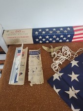 Vintage American Flag Heavy
