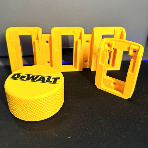 Dewalt yellow plastic - plastic, logo