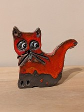 Vintage Studio Pottery Cat