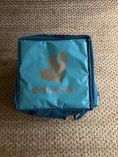 Deliveroo Thermal Insulated Bag With Straps And Carry Handle