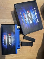 Shido LTx 12- BS Motorcycle Battery Lithium Ion
