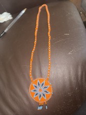 Vintage Seed Bead Medallion