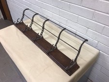 ANTIQUE VTG 5 HOOK CAST METAL