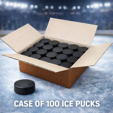 Bulk Blank Ice Hockey Pucks -