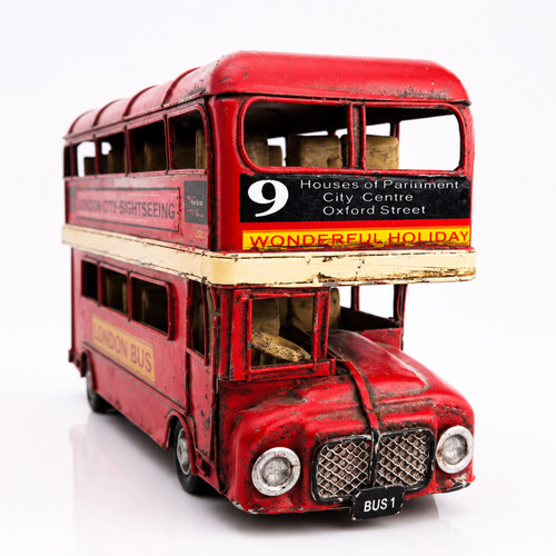 Vintage london double decker - vintage,