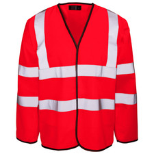 Hi Viz Jerkin Long Sleeve Hi
