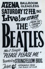 THE BEATLES Concert Poster -
