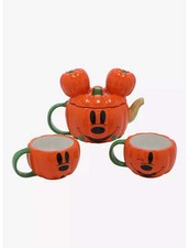 Pumpkin Mickey Mouse Teapot
