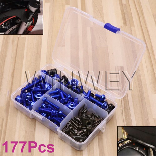 177x blue fairing bolts - 177x,