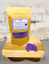 Schokolinsen Lila, Schokolinsen Einzelfarben, sortiert 400 Gramm, wie Smarties