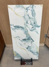 JOB LOT Teal Blue and White