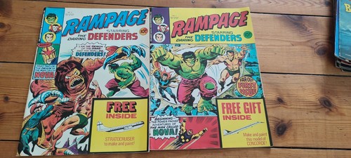 Issue no1 and no2 rampage - issue,