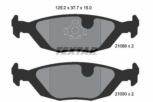 Fits textar 2108902 brake - textar, pad