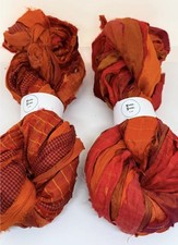 Sari Silk Ribbon, Weave Knit