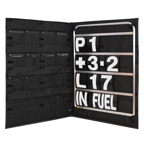 Racing standard pit board - b-g,