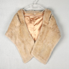 Real Rabbit Fur Cape Womens