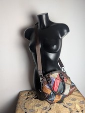 Patchwork Leather Cross Bag