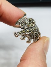 TJC silver and marcasites