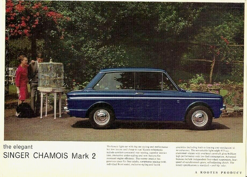 Singer chamois mk2 saloon - singer,