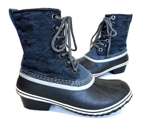 Ladies sorel handcrafted blue - ladies,