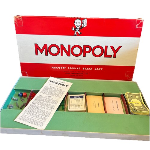 Monopoly vintage red box - monopoly, metal