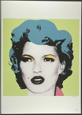 BANKSY * Kate Moss * 70X50 CM * Lithograph * Limited # 30/150