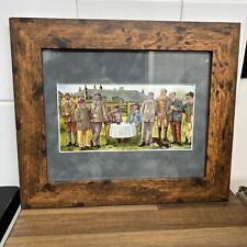 Vintage Framed Print By JEDD Golf Scene Wall Art Man Cave 32.5cm x 27.5cm