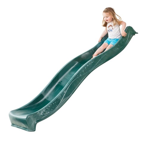 Children slide green - slide,