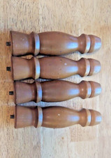 Vintage Antique Brown Spindle