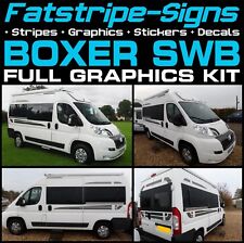 to fit PEUGEOT BOXER L1 SWB GRAPHICS STICKERS STRIPES DECALS CAMPERVAN MOTORHOME