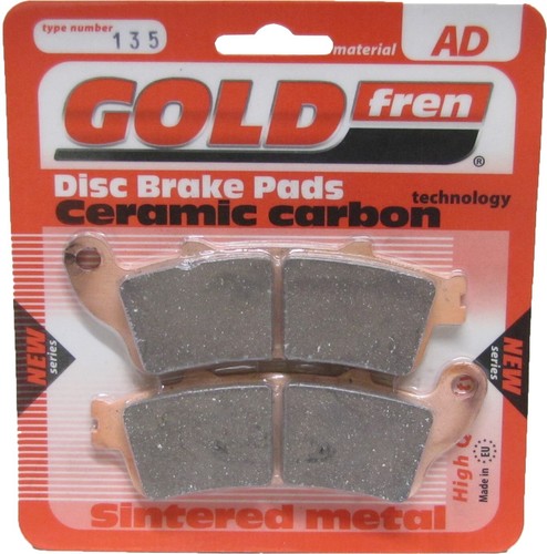 Brake disc pads front - front, for