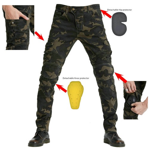 New fitted motorcycle jeans - new,