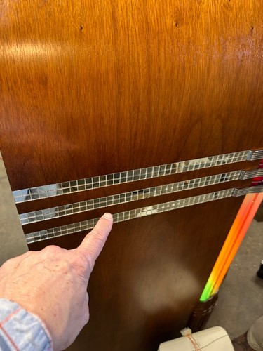 New wurlitzer 1015 mirror - 1015, set