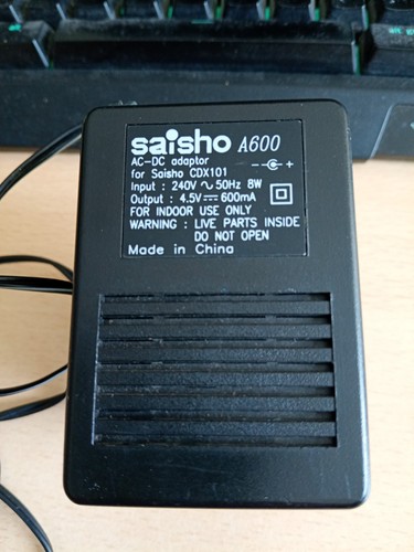 Saisho adaptor a600 - dc,