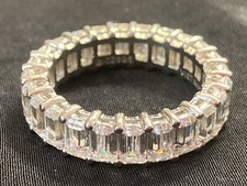 Diamonique Sterling Silver &