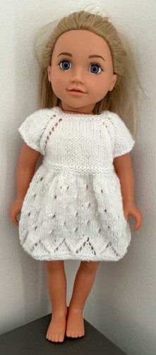 Hand knitted dolls - knitted, clothes