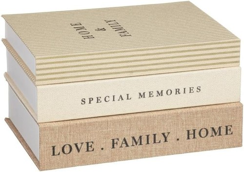 Pcs decorative book storage - 3,