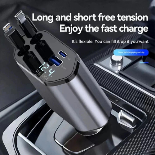 4in1 retractable car - car, charger