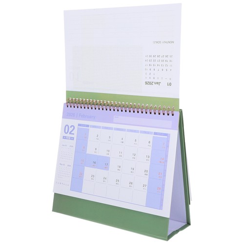 Small desk calendar 2026 - ,