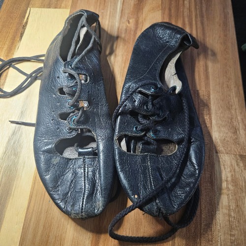 Vintage black leather irish - vintage,