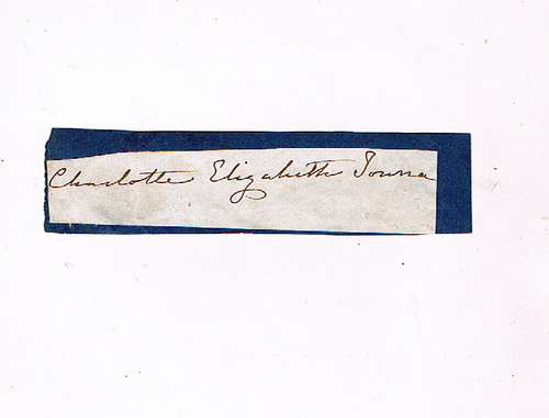 Victorian autograph charlotte - autograph:,