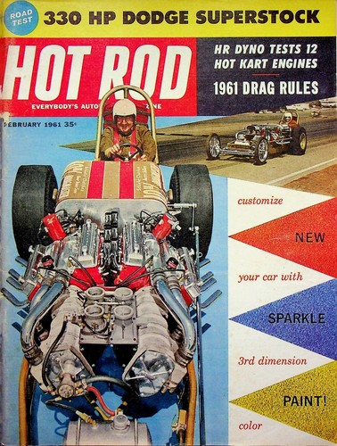 Vintage hot rod magazine - vintage,