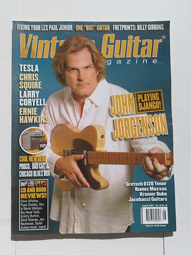 Vintage guitar magazine august - vintage,