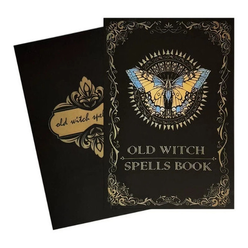 Old witch spell book - old,