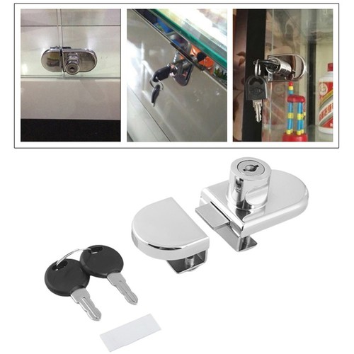 Glass door lock - glass,