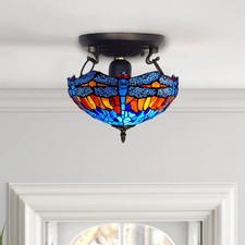 Tiffany Antique Blue Dragonfly