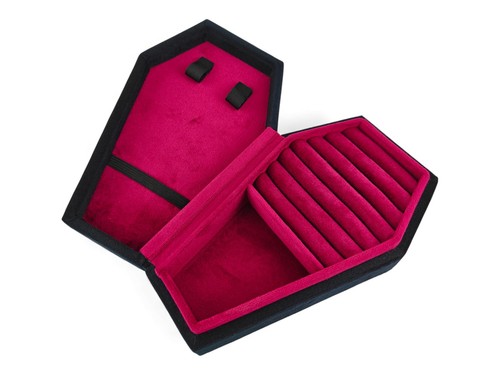 Rox velvet coffin jewellery - ro,