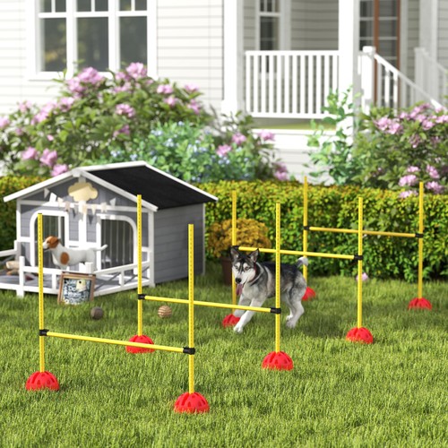 Piece dog agility equipment - 4-piece,