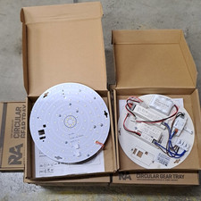 10x LED Emergency Gear Tray for Circular Bulkhead Light Red Arrow GTC13E-57