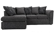 Byron LH Corner Sofa Black